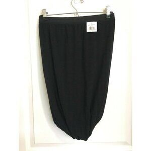 Lush NWT Black Women's Medium Pull-On Stretch Knit Skirt Body Con Club Wear Sexy
